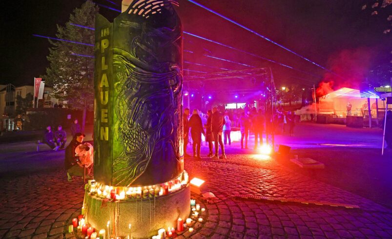 Die Nacht der Kerzen 2025 in Plauen – Geschichte leuchtet