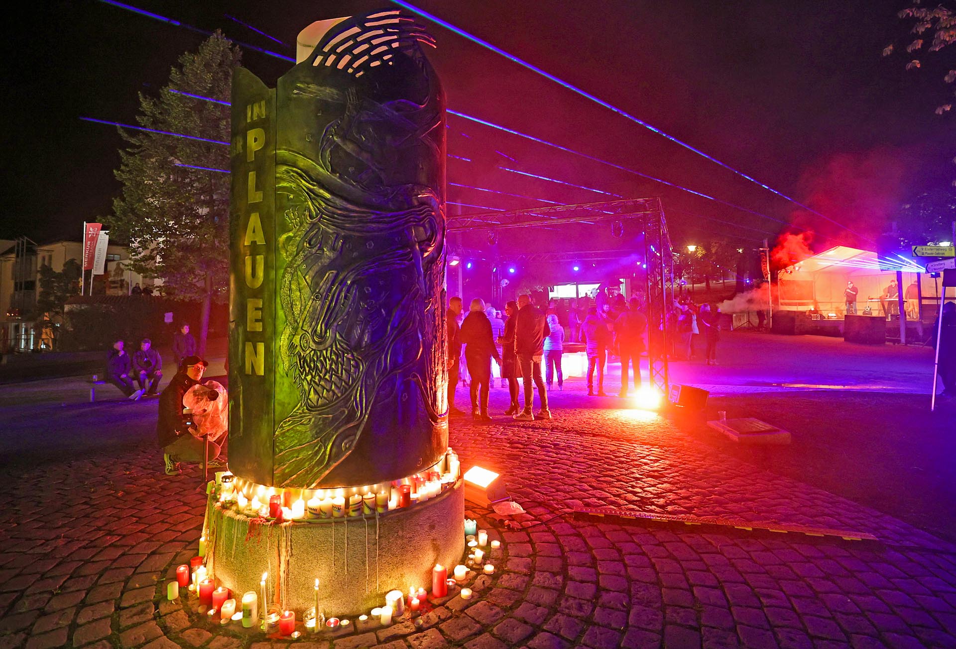 Die Nacht der Kerzen 2025 in Plauen – Geschichte leuchtet