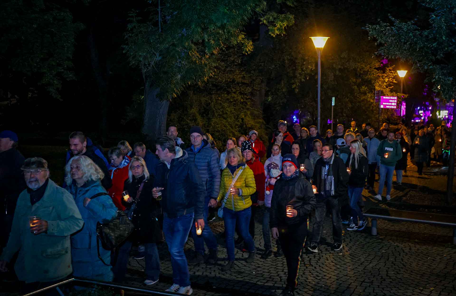 Die Nacht der Kerzen 2025. Foto: T. Voigt