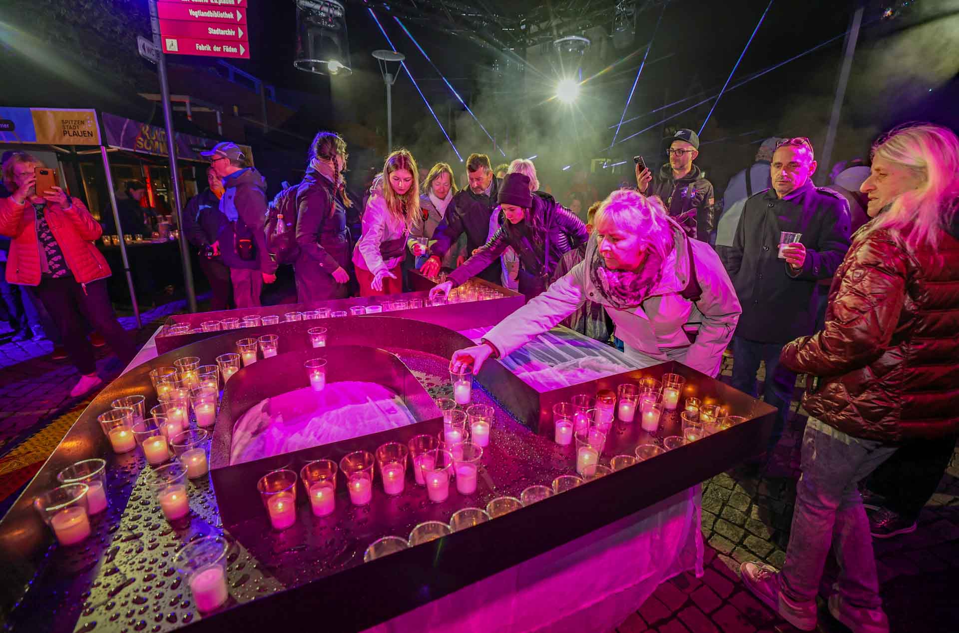 Die Nacht der Kerzen 2025. Foto: T. Voigt
