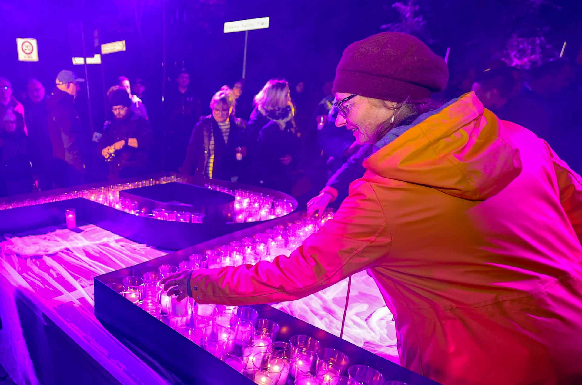 Die Nacht der Kerzen 2025. Foto: T. Voigt