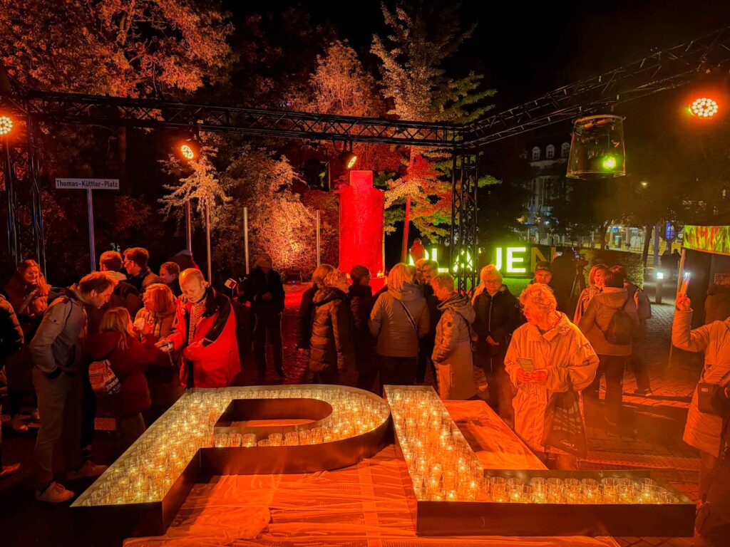 Die Nacht der Kerzen 2025. Foto: M. Reißmann