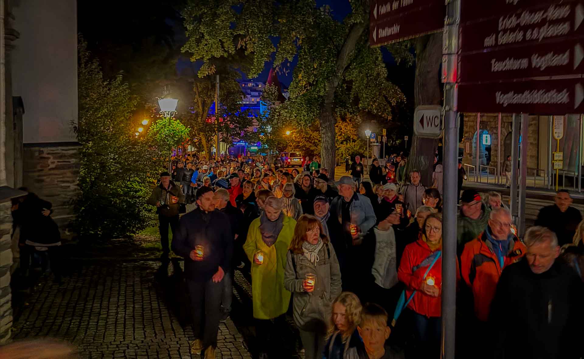 Die Nacht der Kerzen 2025. Foto: M. Reißmann