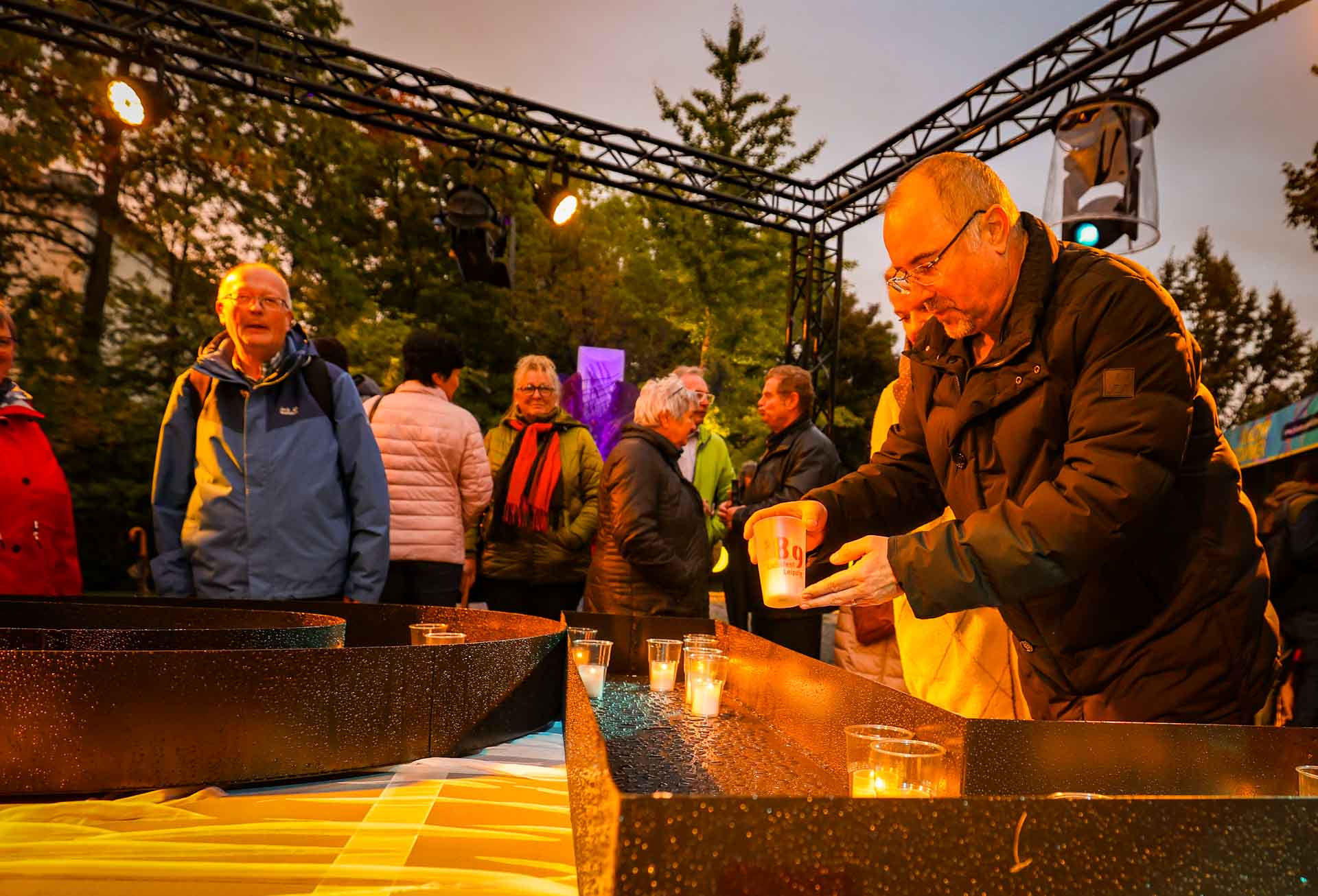 Die Nacht der Kerzen 2025. Foto: T. Voigt
