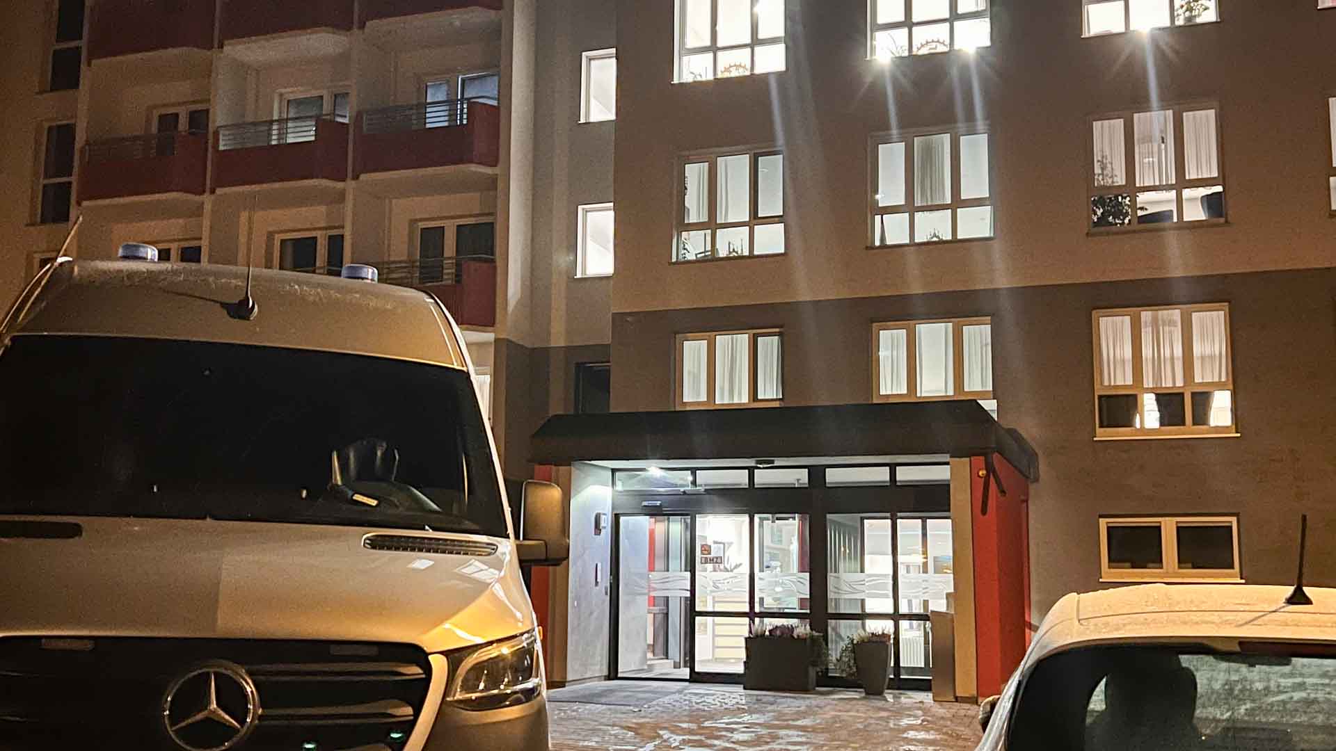 Brand im Pflegeheim in Plauen. Foto: S. Höfer