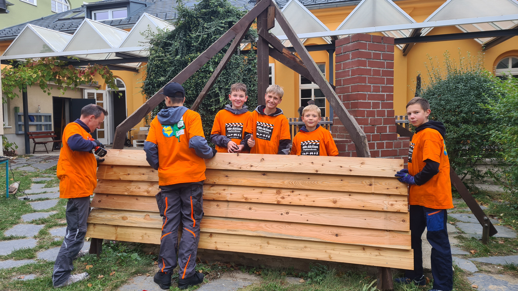 Mitgemacht: Das Kinder- und Jugendzentrum Treuener Land e.V. hat sich an der 48 Stunden-Aktion des Vogtlandkreisjugendrings beteiligt. Foto: VKJR