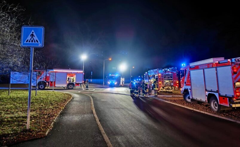 Brand im Pflegeheim in Plauen. Foto: Stadt Plauen