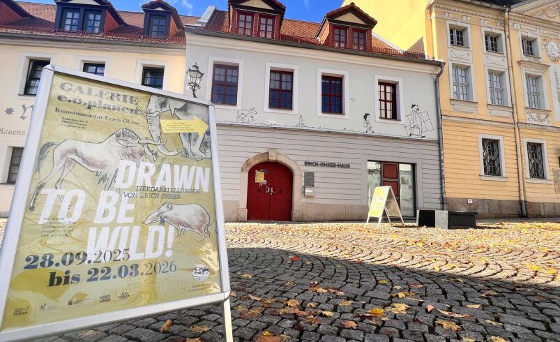 Neue Ausstellung über e.o.plauen: Wenn Erich Ohsers Tiere lebendig werden. Foto: S. Höfer