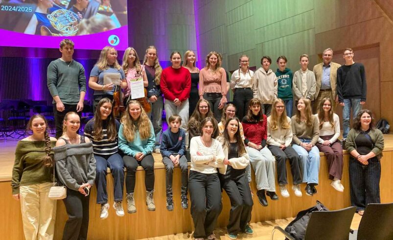 Vogtland feiert Bundessieg: Jugendsinfonieorchester gewinnt Deutschen Jugendorchesterpreis. Foto: Vogtlandkonservatorium