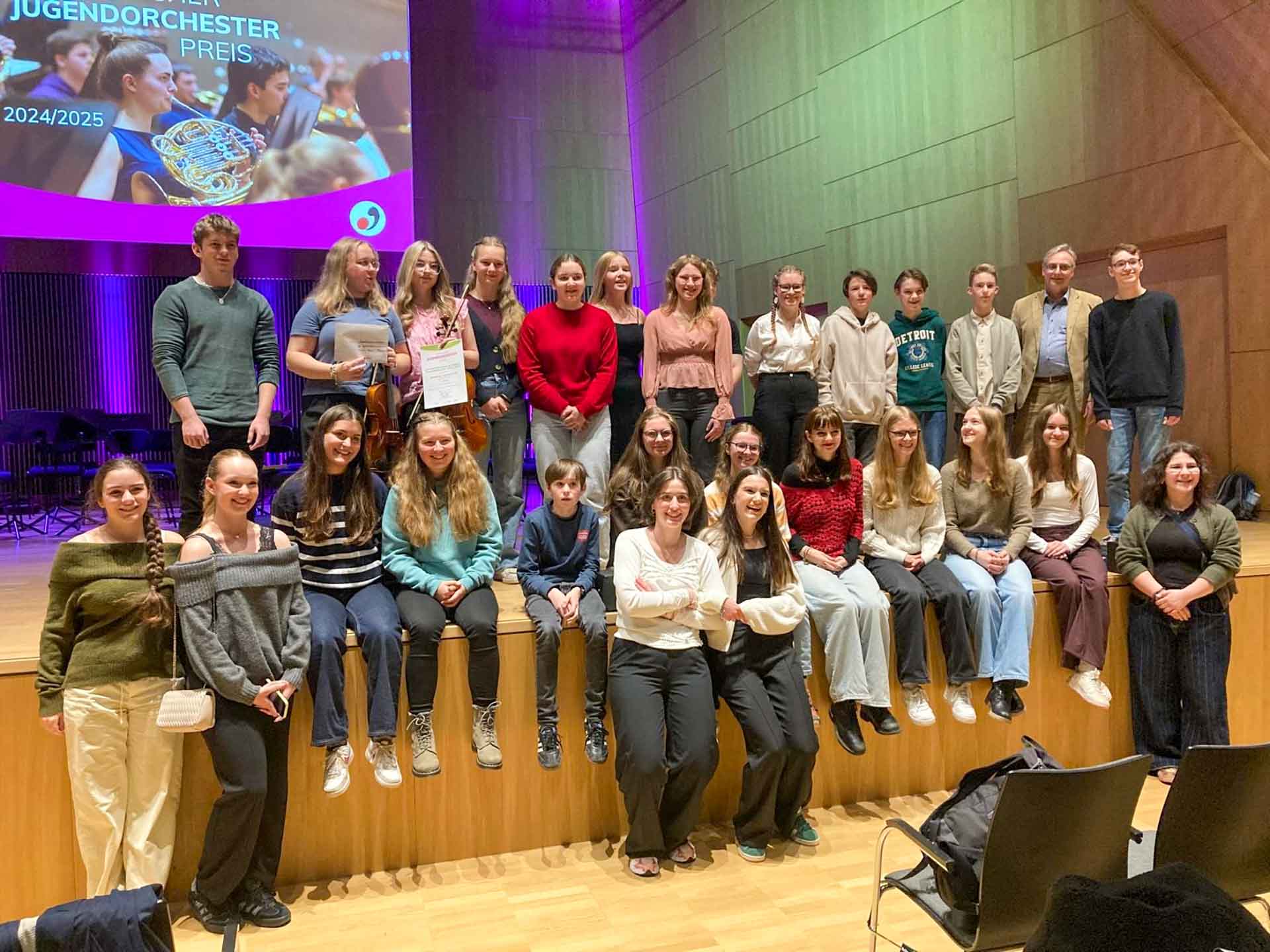 Vogtland feiert Bundessieg: Jugendsinfonieorchester gewinnt Deutschen Jugendorchesterpreis. Foto: Vogtlandkonservatorium