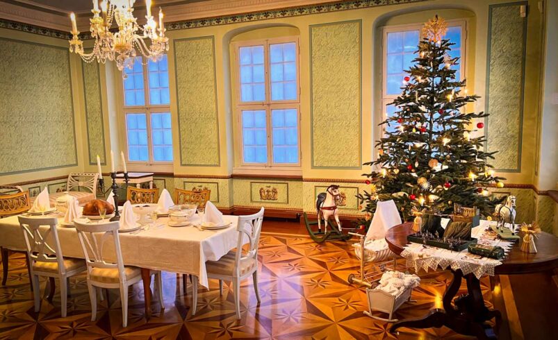 Die Weihnachtswelt im Vogtlandmuseum Plauen. Foto: S. Höfer