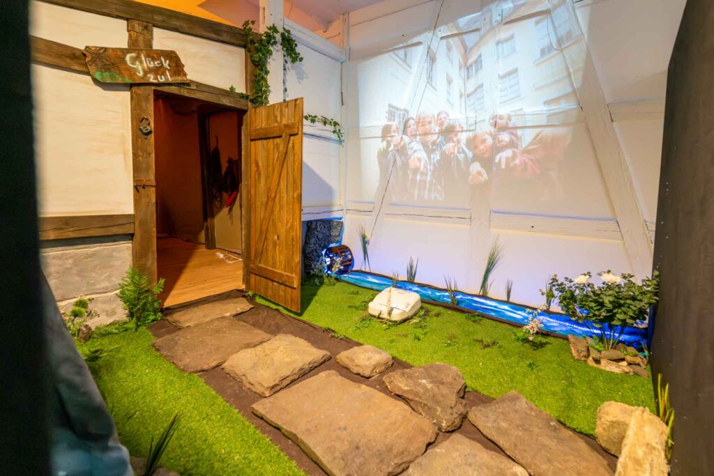 Vorraum des Escape-Rooms. Foto: Vogtlandmuseum