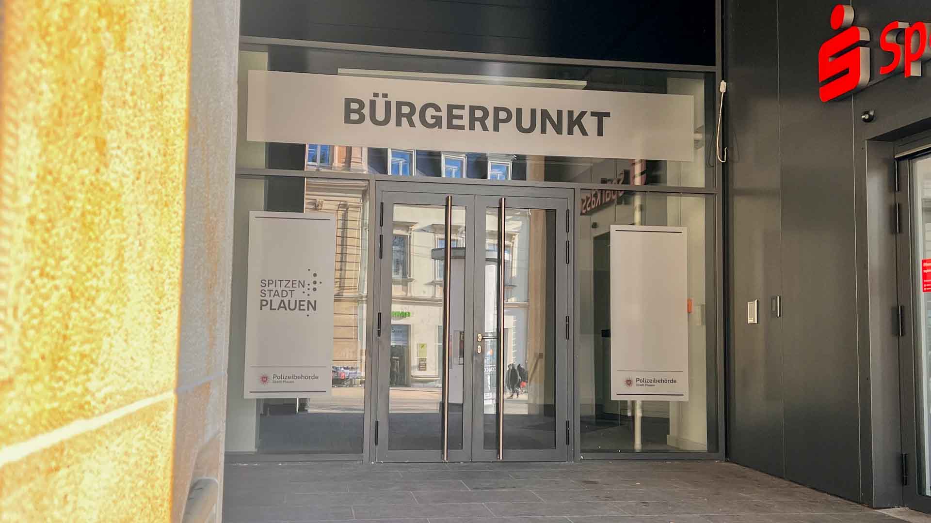 Plauen stärkt Innenstadt-Sicherheit mit neuem Bürgerpunkt. Foto: S. Höfer