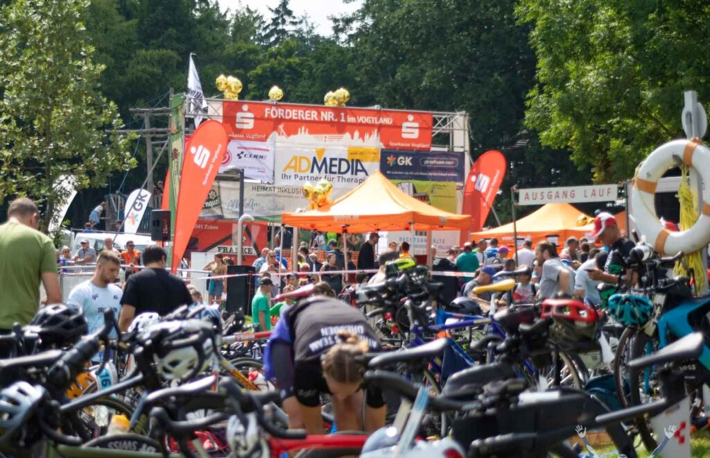 Pöhler Triathlon. Foto: Veranstalter