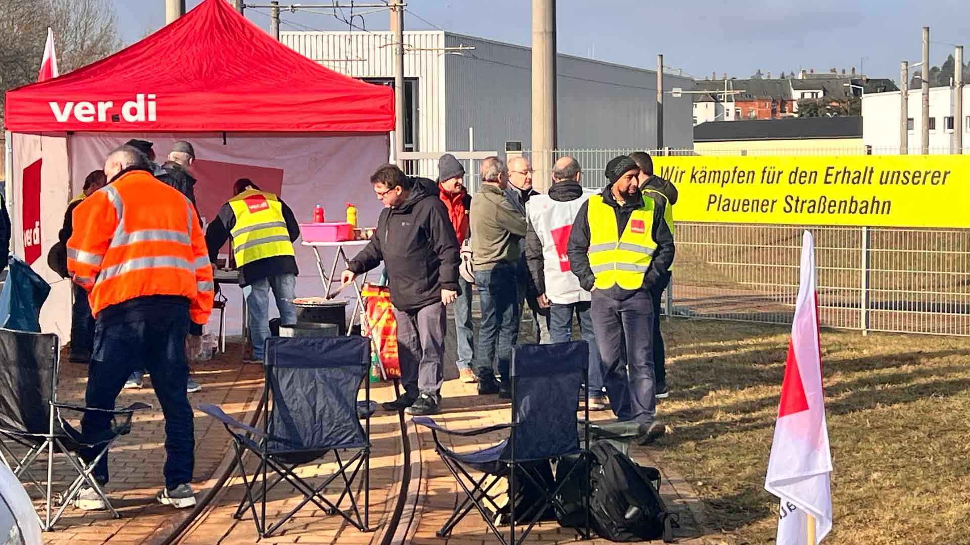 Plauener Straßenbahn nach Streik: Große Entscheidungen stehen bevor. Foto: S. Höfer
