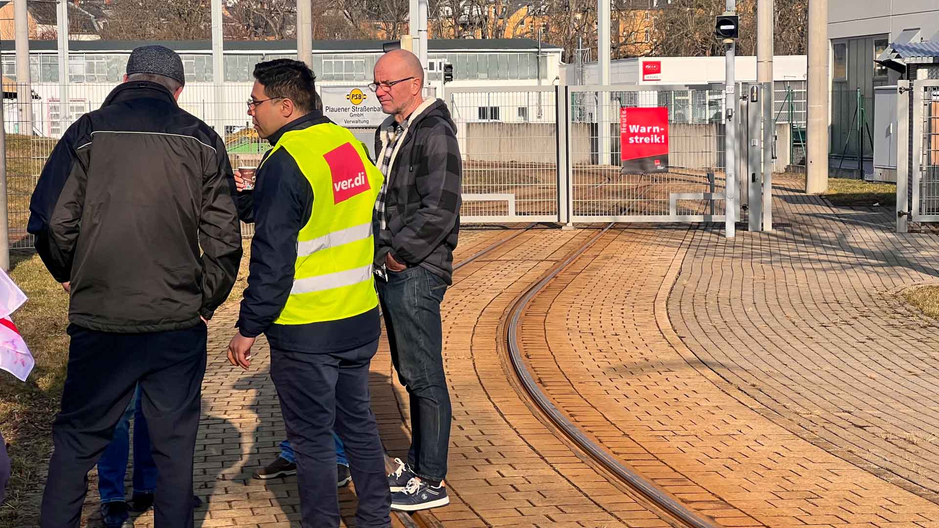 Plauener Straßenbahn nach Streik: Große Entscheidungen stehen bevor. Foto: S. Höfer