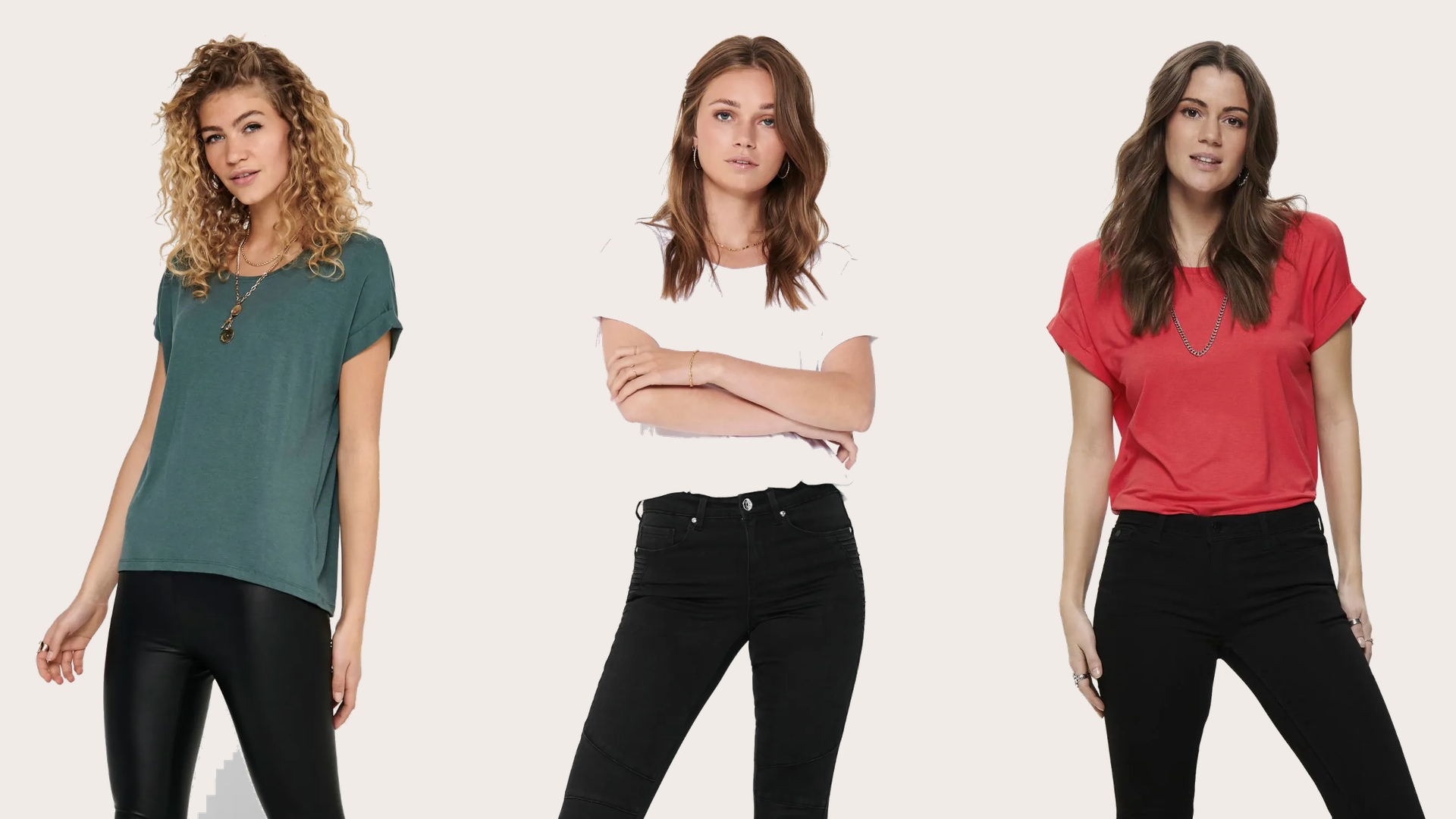 Unverzichtbar: So kombinierst du das Basic T-Shirt für verschiedene Anlässe