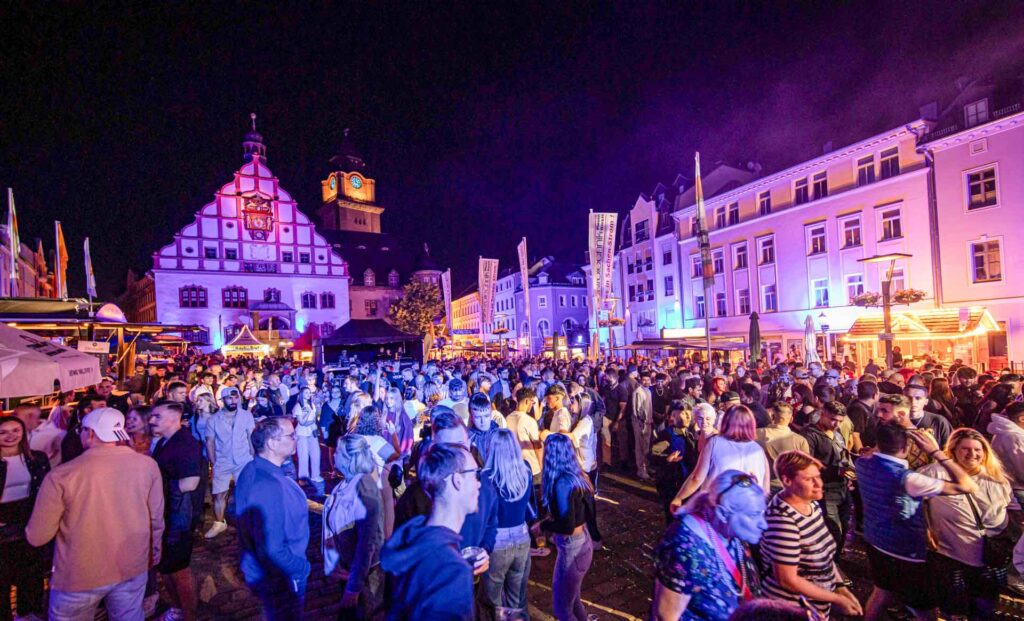Das Plauener Spitzenfest. Foto: Dachverband Stadtmarketing Plauen e.V.