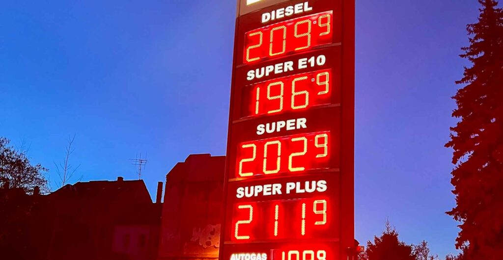 Spritpreis-Schock im Vogtland. Foto: S. Höfer