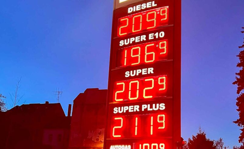 Spritpreis-Schock im Vogtland. Foto: S. Höfer