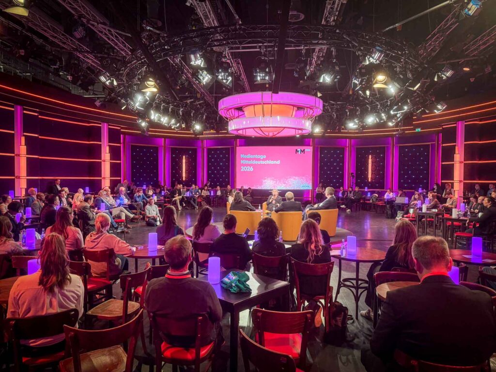 Bei den Medientagen wurde über Herausforderungen und neue Ideen im Lokaljournalismus diskutiert. Foto: M. Reißmann