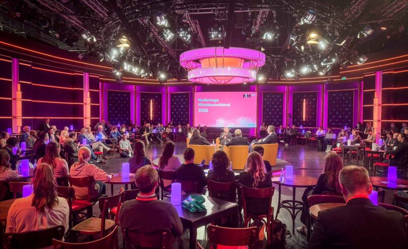 Bei den Medientagen wurde über Herausforderungen und neue Ideen im Lokaljournalismus diskutiert. Foto: M. Reißmann