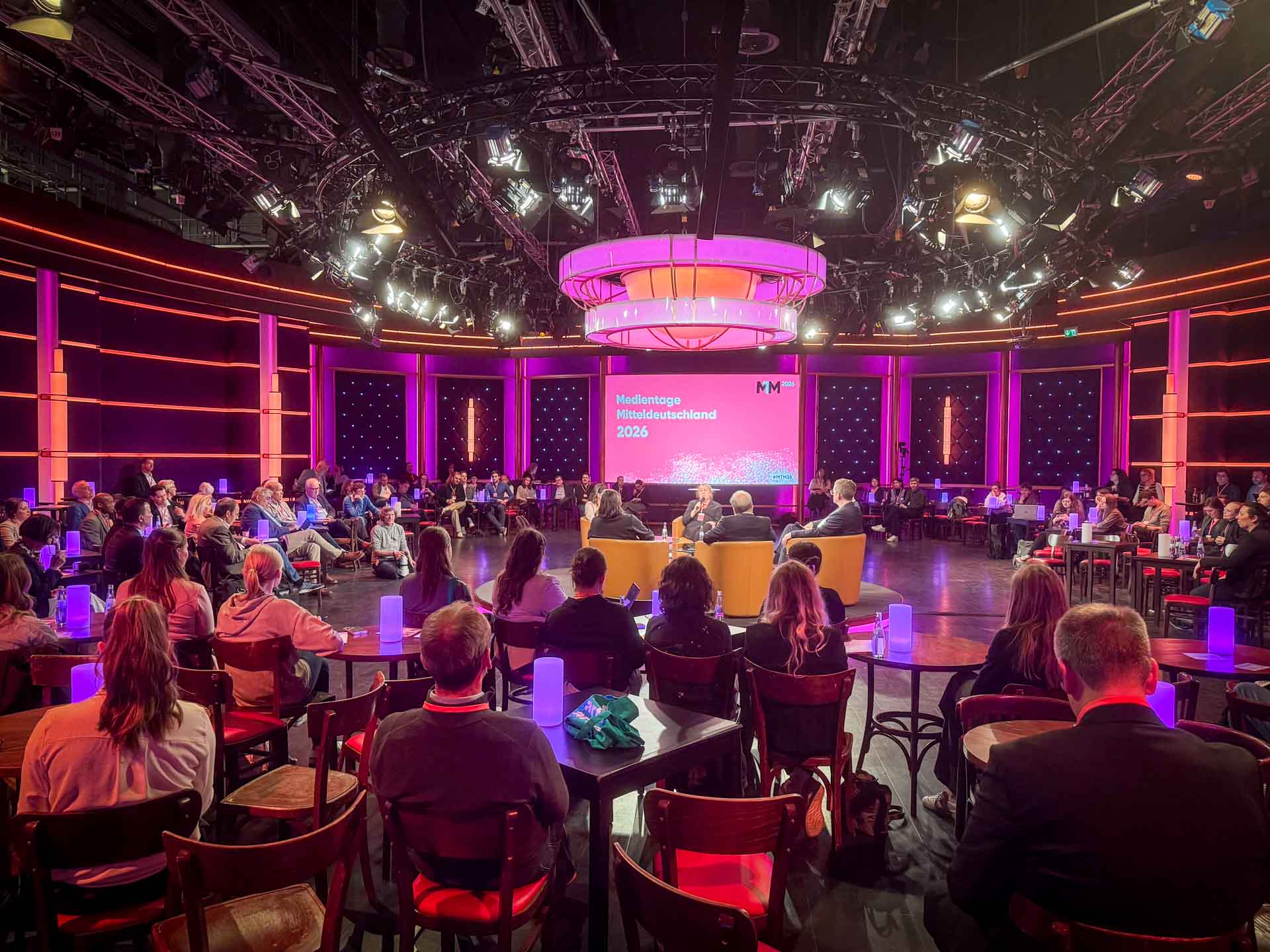 Bei den Medientagen wurde über Herausforderungen und neue Ideen im Lokaljournalismus diskutiert. Foto: M. Reißmann