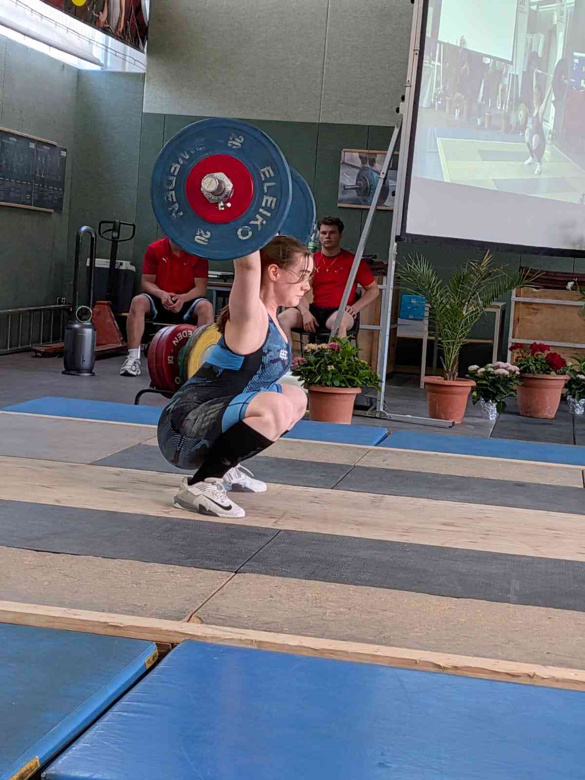 Amy Seidel im Reißen bei der IDJM