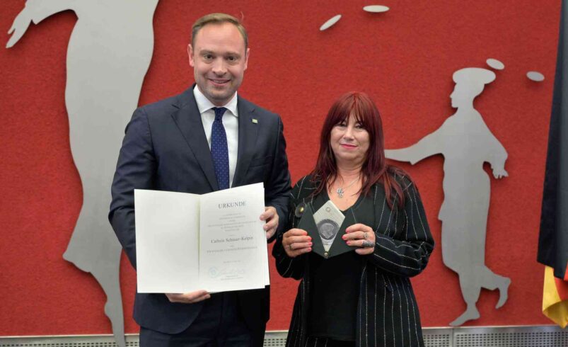 30.05.2026, Verleihung der Sächsischen Verfassungsmedaille durch Landtagspräsident Alexander Dierks, Foto: SLT/Matthias Rietschel (c) by Matthias Rietschel 00491723511011 www.rietschel-foto.de info@rietschel-foto.de