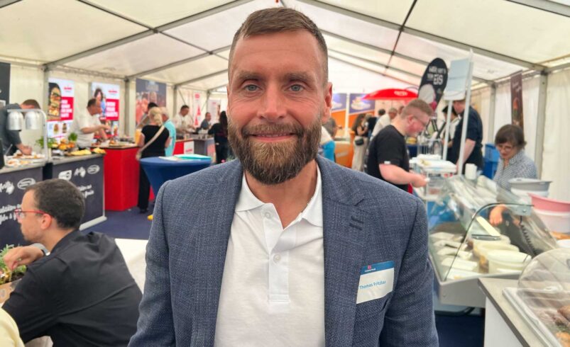 Thomas Fritzlar, Geschäftsführer vom Lebensmittelgroßhändler Christel Knoll aus Oberlosa.