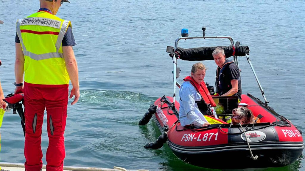 Unglück auf der Talsperre Pöhl: Vermisste bleiben verschwunden, Angehörige sammeln Spenden. Foto: S. Höfer