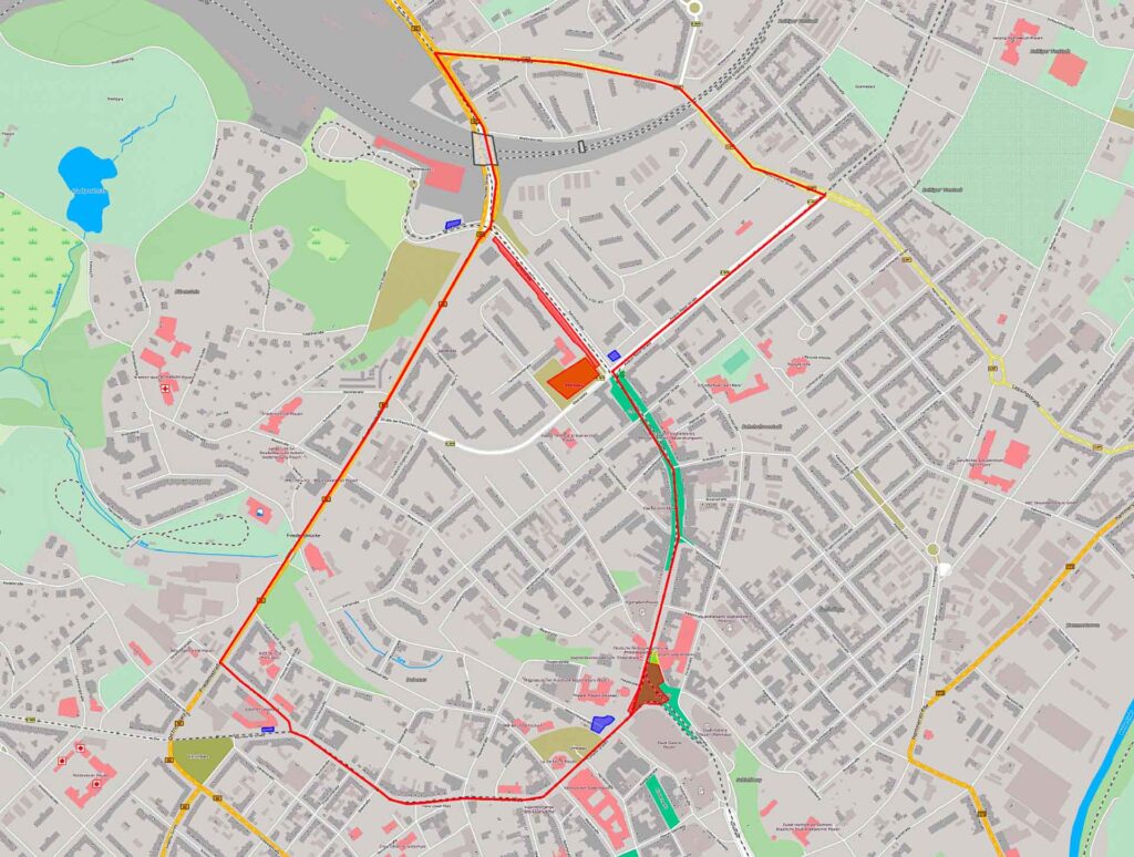12 Versammlungen und Autokorsos am Samstag in Plauen. Grafik: Landratsamt