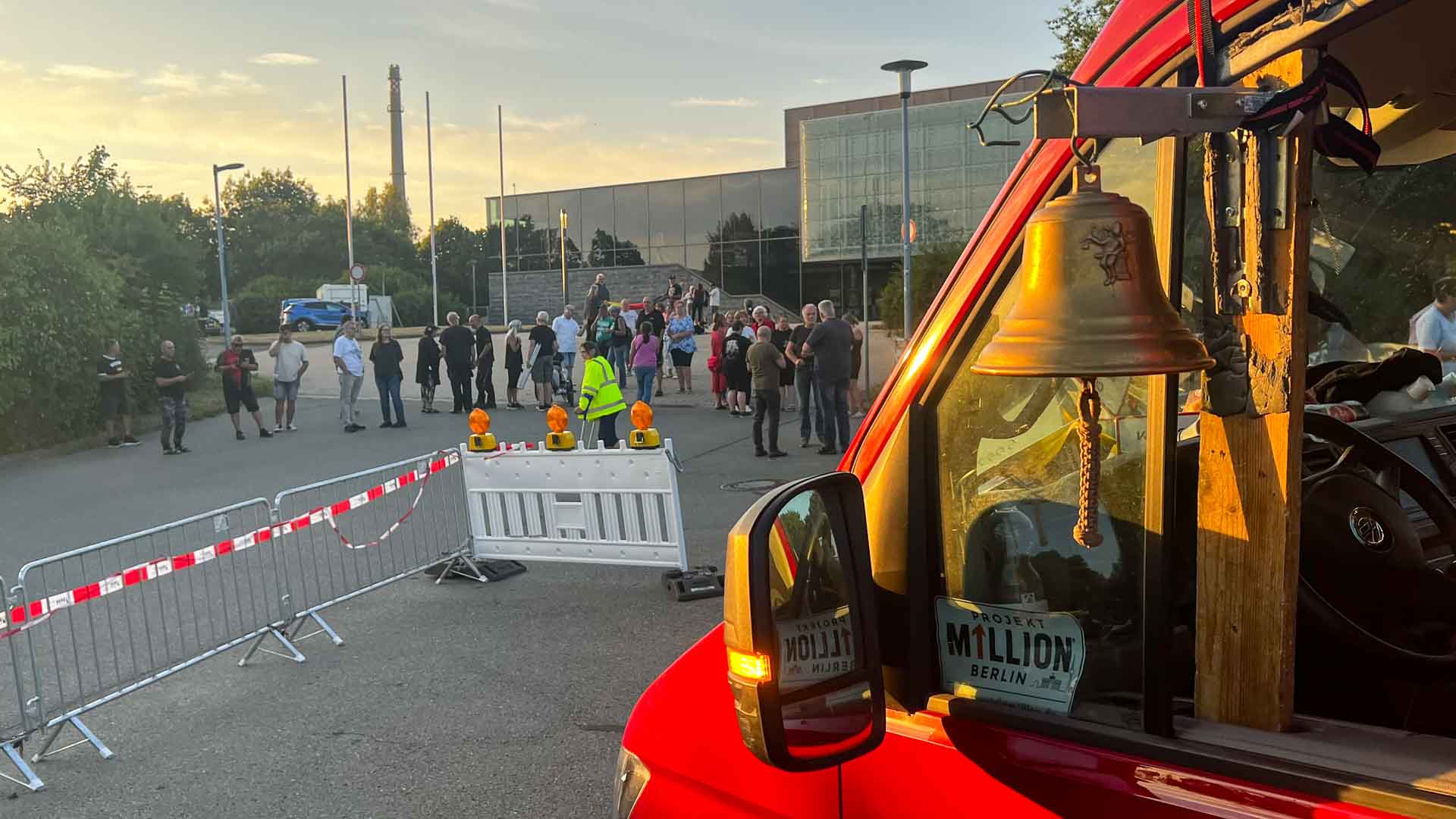 Erste „M1llion“-Konvois in Plauen angekommen. Foto: S. Höfer
