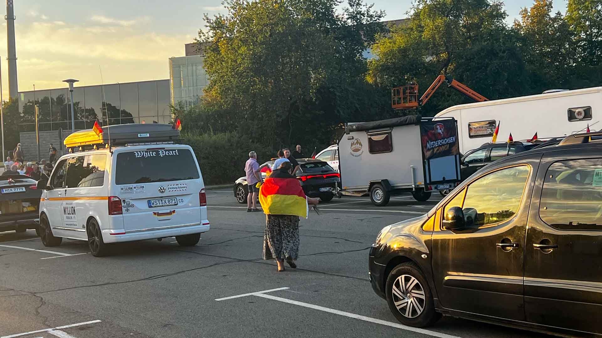 Erste „M1llion“-Konvois in Plauen angekommen. Foto: S. Höfer
