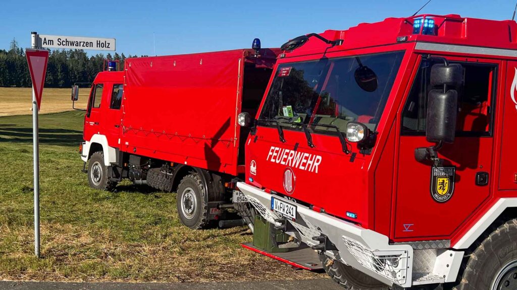 Das Feuer im Gebiet „Schwarzes Holz“ ist unter Kontrolle