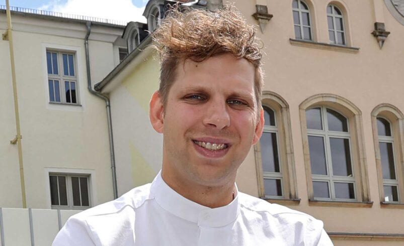 Severin Zähringer leitet seit Juli 2022 das Neuberinhaus in Reichenbach.