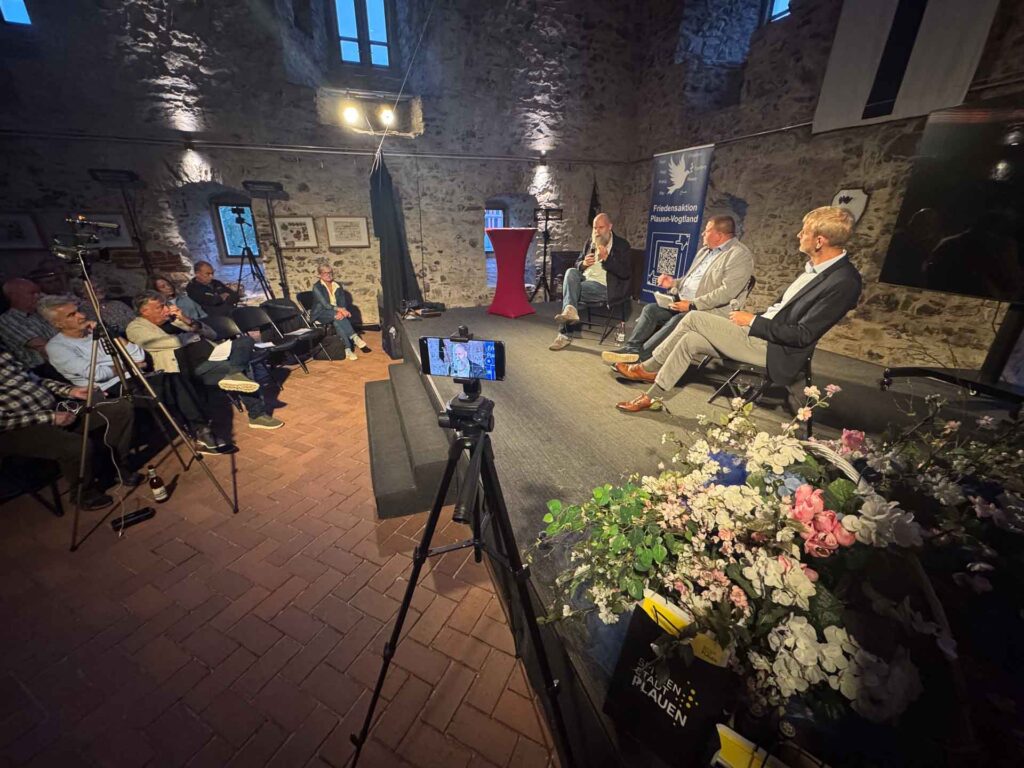 Diskussionsabend im Komturhof beleuchtet Rolle von Medien, Algorithmen und Debattenkultur. Foto: M. Reißmann