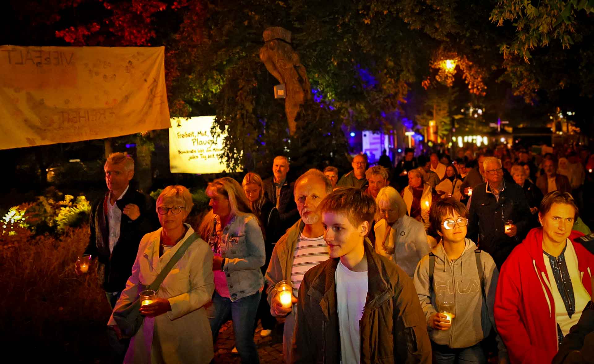 Die Nacht der Kerzen 2026. Foto: T. Voigt