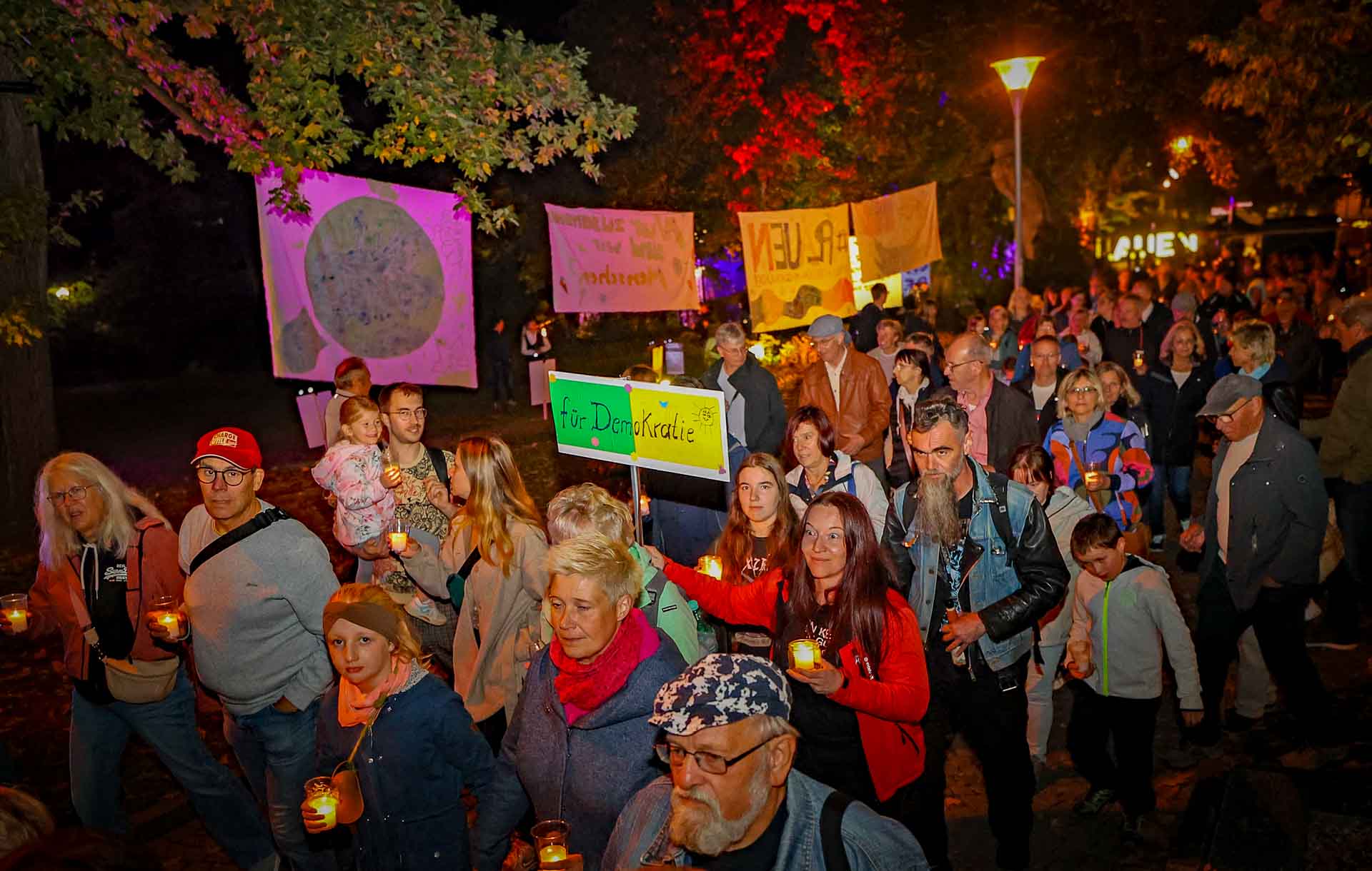 Die Nacht der Kerzen 2026. Foto: T. Voigt