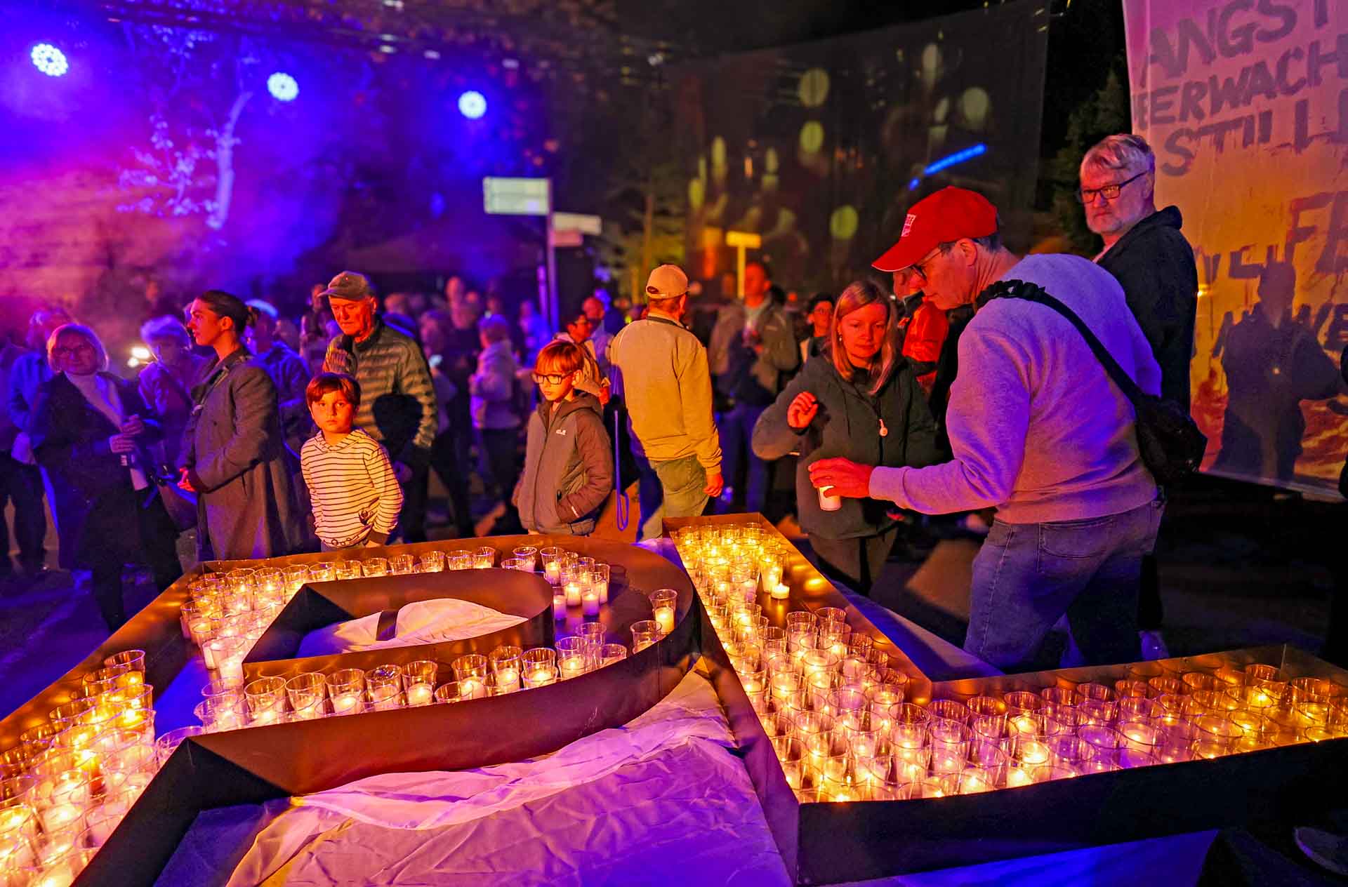 Die Nacht der Kerzen 2026. Foto: T. Voigt